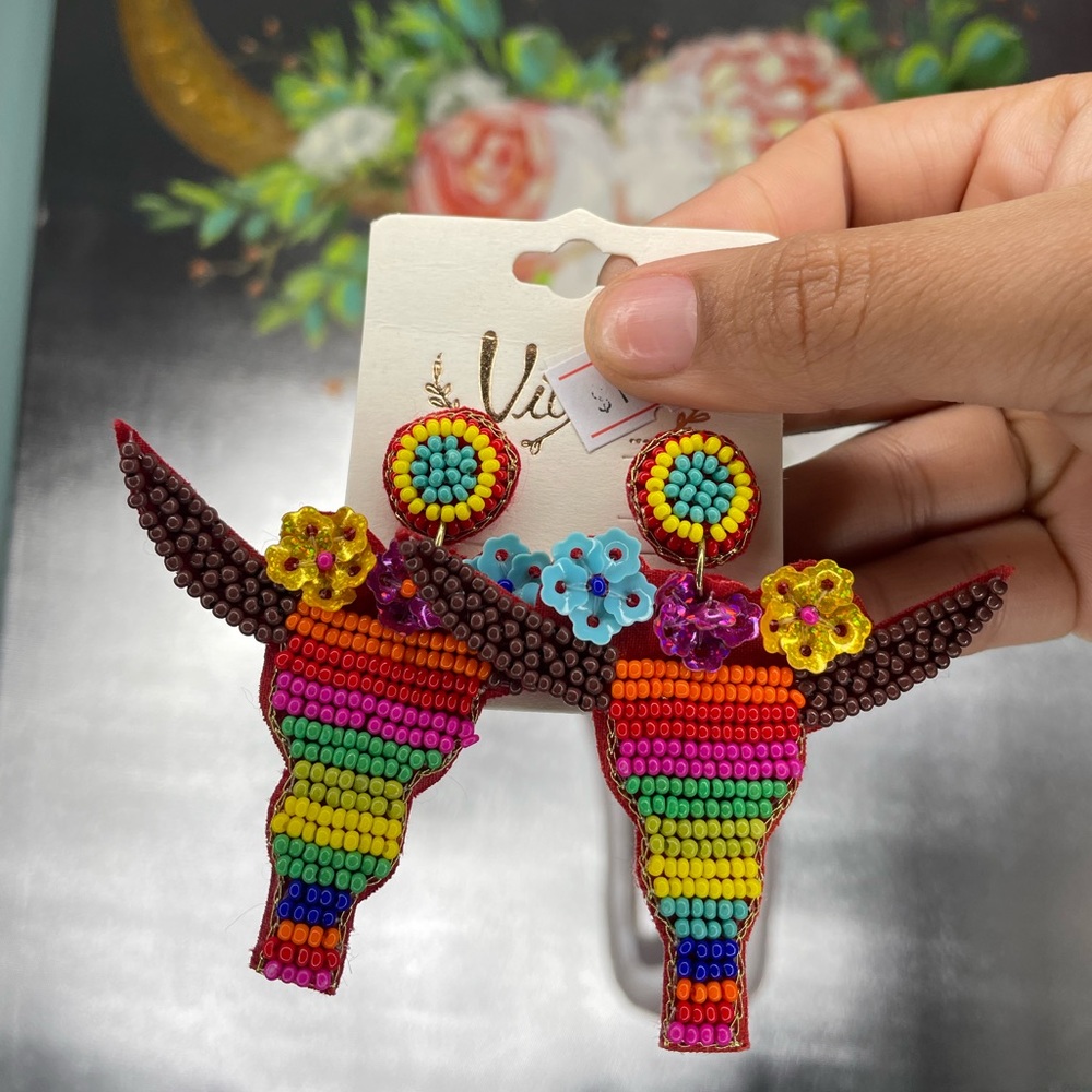 Colorful bull